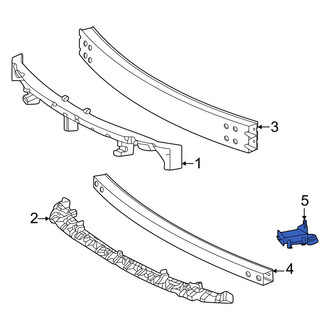 Toyota OE - Front Left Bumper Cover Reinforcement Bracket