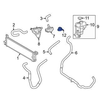 Toyota OE - Turbocharger Coolant Reservoir Bracket