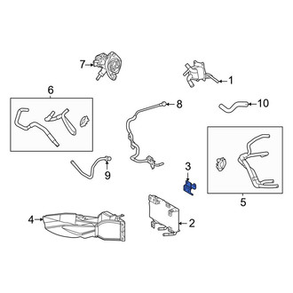 Toyota OE - Automatic Transmission Oil Cooler Bracket