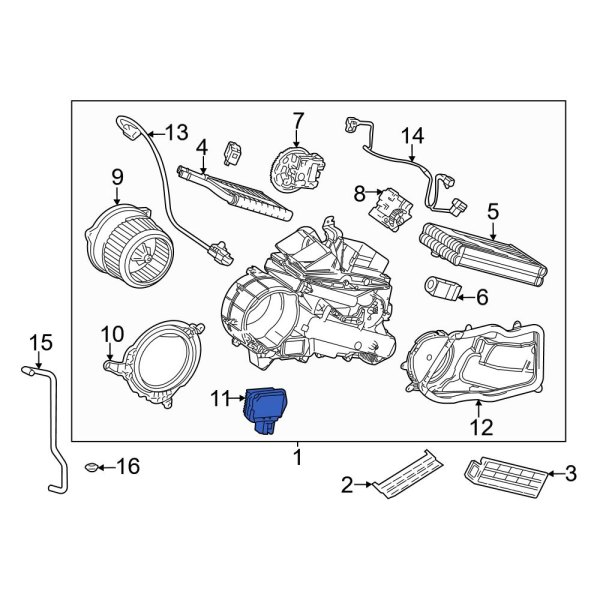 HVAC Blower Motor Control Module