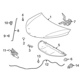 Toyota OE - Hood & Components