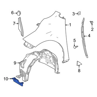 Toyota OE - Front Wheel Arch Molding