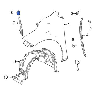 Toyota OE - Left Fender Seal