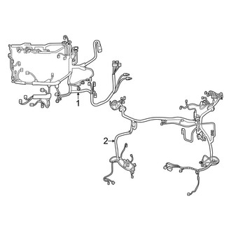 Toyota OE - Electrical - Wiring Harness