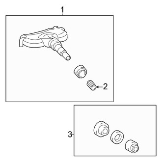Toyota OE - Electrical - Tire Pressure Monitor Components
