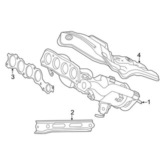 Toyota OE - Exhaust System - Manifold