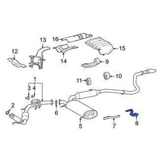 Toyota OE - Exhaust System Hanger Bracket