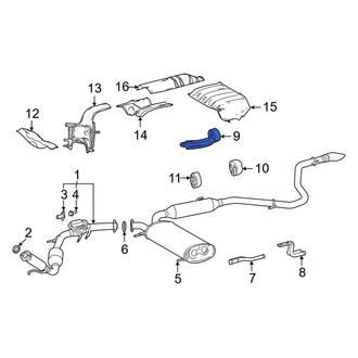 Toyota OE - Exhaust System Hanger