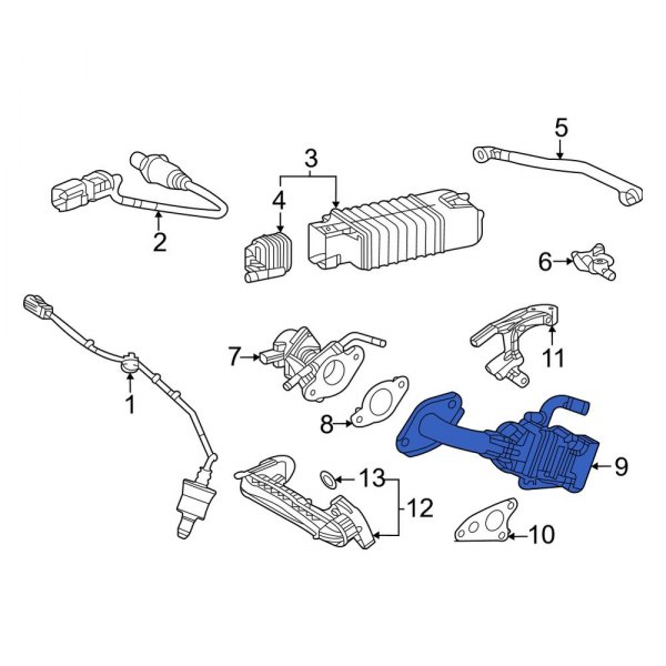 Exhaust Gas Recirculation (EGR) Cooler