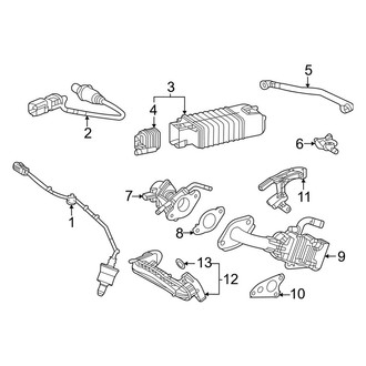 Toyota OE - Emission System - Emission Components