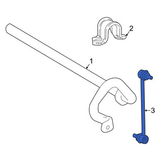 Toyota OE - Front Suspension Stabilizer Bar Link