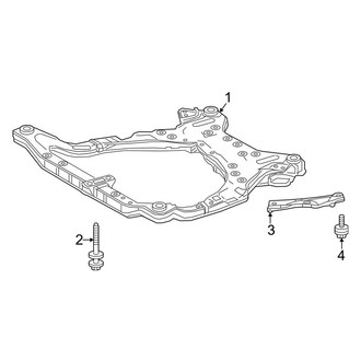 Toyota OE - Front Suspension - Suspension Mounting