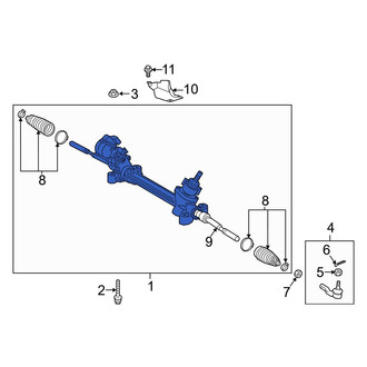 Toyota OE - Rack and Pinion Assembly