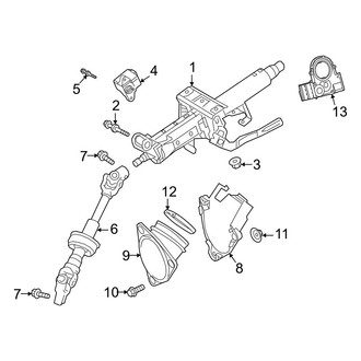 Toyota OE - Steering Column Assembly (Power Tilt)