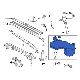 Toyota OE - Washer Fluid Reservoir