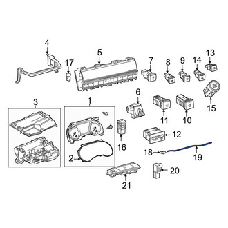 Toyota OE - Cabin Air Temperature Sensor Aspirator Tube