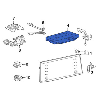 Toyota OE - GPS Navigation Control Module