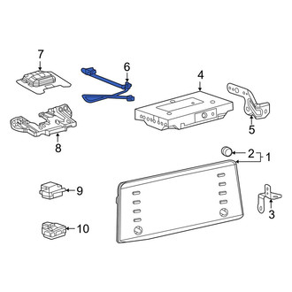 Toyota OE - GPS Navigation Control Module Connector