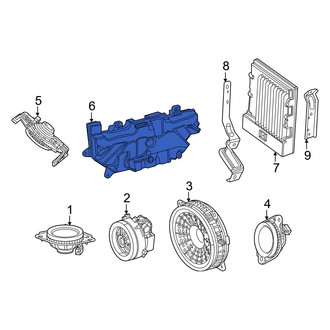 Toyota OE - Rear Speaker