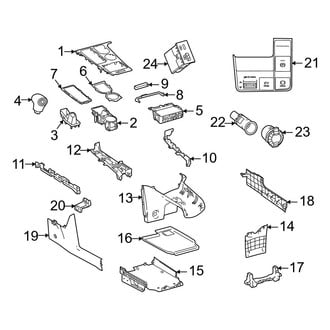 Toyota OE - Center Console (Front Section)