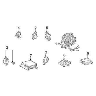 Toyota OE - Restraint Systems - Air Bag Components (Modules & Sensors)