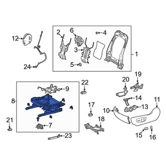 Toyota OE - Front Left Seat Adjuster