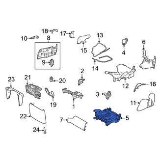 Toyota OE - Center Right Seat Frame