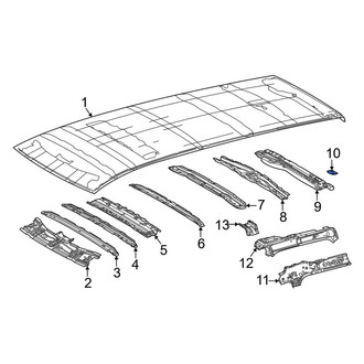 Toyota OE - Roof Header Panel Bracket