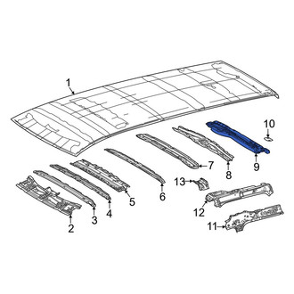 Toyota OE - Rear Roof Header Panel