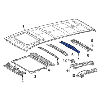 Toyota OE - Rear Roof Panel Reinforcement