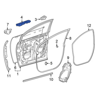 Toyota OE - Front Left Door Shell Seal
