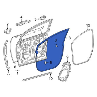 Toyota OE - Front Left Outer Door Seal