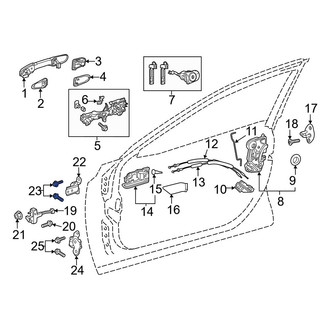 Toyota OE - Lower Outer Door Hinge Bolt