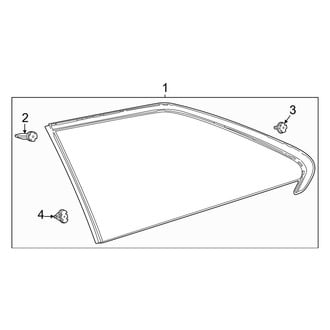 Toyota OE - Side Panel - Glass