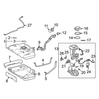 Toyota OE - Fuel System Components