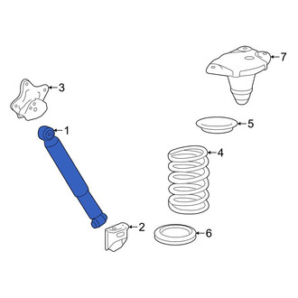 Toyota OE - Rear Suspension Shock Absorber