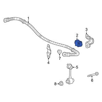 Toyota OE - Rear Suspension Stabilizer Bar Bushing