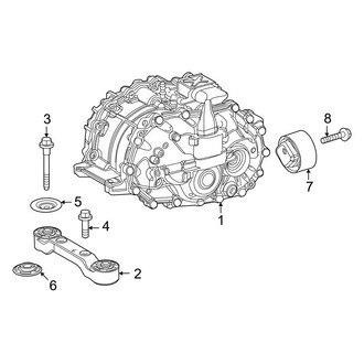 Toyota OE - Rear Suspension - Axle & Differential (AWD)