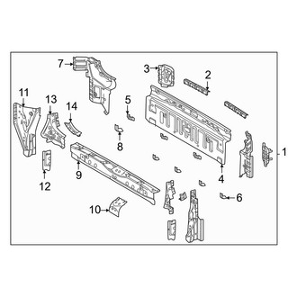 Toyota OE - Rear Body & Floor - Rear Body