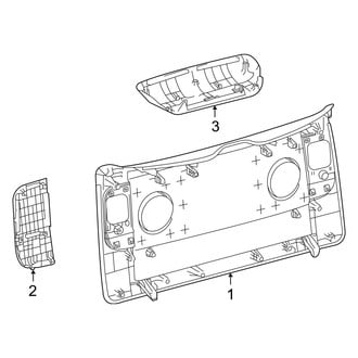 Toyota OE - Lift Gate - Interior Trim