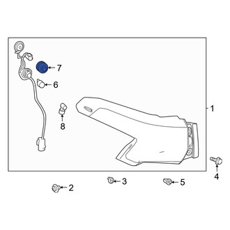 Toyota OE - Rear Tail Light Bulb
