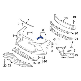 Toyota OE - Front Left Bumper Guide