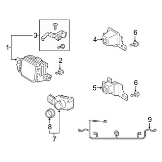 Toyota OE - Front Bumper & Grille - Electrical Components