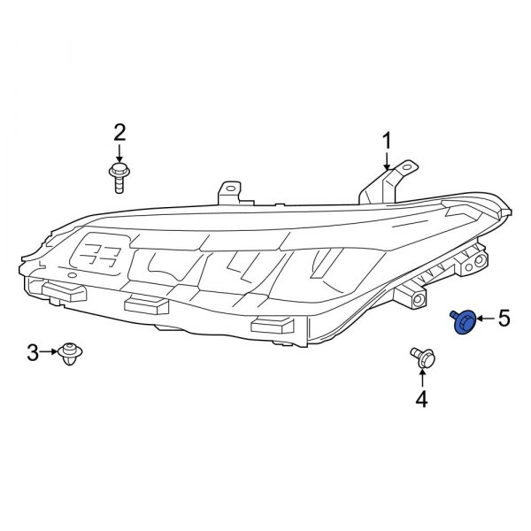 Headlight Mounting Bolt