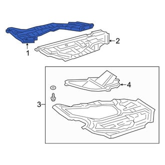 Toyota OE - Front Right Radiator Support Splash Shield