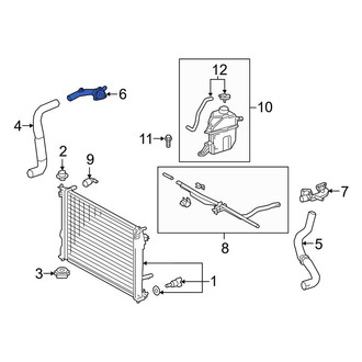 Toyota OE - Engine Coolant Inlet Flange