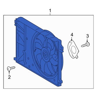 Toyota OE - Engine Cooling Fan Assembly
