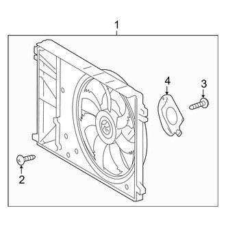 Toyota OE - Cooling Fan (3.5L)