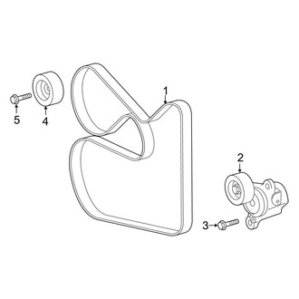 Toyota OE - Cooling - Belts & Pulleys (3.5L)
