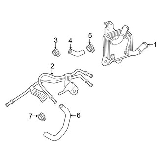 Toyota OE - Cooling - Trans Oil Cooler (Automatic Tr)
